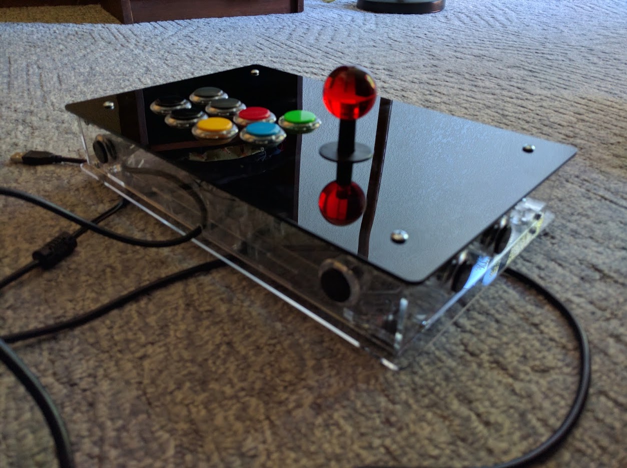 The end-goal of building my own fightstick