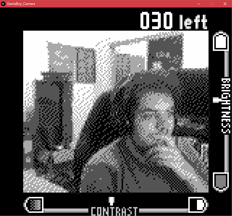 Video Scaling built into my GameBoy Camera Clone
